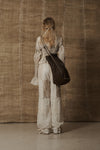 Mutedance 25 Spring/Summer Pleated Waist Long Sleeve Top MD-MD25SS04-SAND MD25SS03